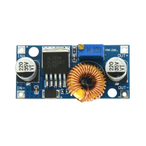 XL4005 Adjustable Step-Down Power Supply Module 5A - Converter High Current Large Power Voltage Regulator