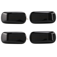 4x Lampe de Signalisation de Marqueur Latéral Dynamique de Voiture LED Clignotant pour Accord CR-V Fit Jazz Noir