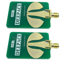 2X Antenne Ultra Breitband, Hoch Frequenz Antenne UWB-2 2,8GHz-11GHz Ultrabreitband Omnidirektionale Antenne