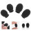 4Pièces Protections Baguettes Silicone Noires Élasticité Et Silence 11