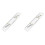 2X Marine Parallel Ruler Clear Scales, Mapping Points to Pull Parallel Ruler 450MM, Nautical Charts Parallel Ruler 1