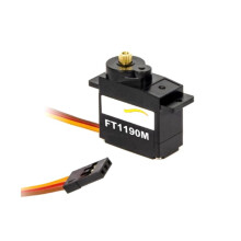 Coreless Servo Motor 9g 6V 3.5kg.cm 200 Degrees Rotation Metal Gear for RC Cars & Robots
