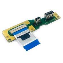 For PS5 1200 Console USB TYPE-C/A Side Board with 40PIN Flex Cable Repair Parts