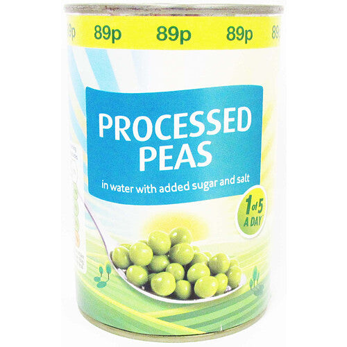Bestine Processed Peas 400g (Pack of 12)