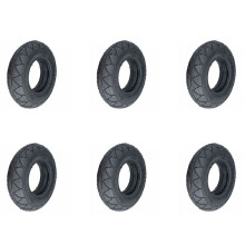 6X 8 Inch Electric Scooter Tire 200X50 Tubeless Solid Tire for EMicro-Electric Scooter