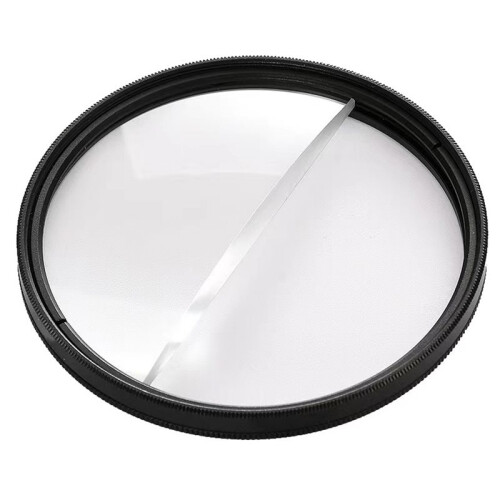 Semi-Foreground Blur Special Effect Camera Filter Photography DSLR Accessory Kaleidoscope Linear Prism 67mm