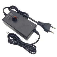 Adjustable Multi Voltage Power Supply 24V-36V 2A with Digital Display for Various Applications EU Plug