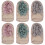6 Pcs Portable Scrub Bath Sponge Double Sided Shower Mitt 5
