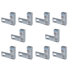 10 Pcs 2.5 Inch to 3.5 Inch Caddy Adapter for 9W8C4 Y004G F238F / G302D / X968D SAS / Tray