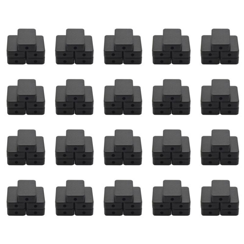 100Pcs Waterproof Plastic Electric Project Case Junction Box 55X35X15mm 1