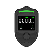 Portable CO Detector with Magnetic 3-in-1 Alarm for Carbon Monoxide, Temperature, and Humidity Detection