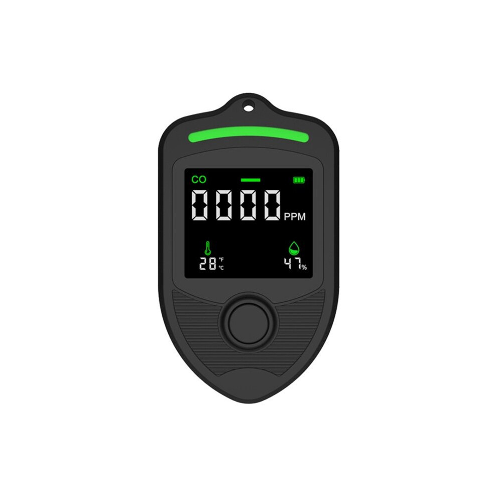 Portable Co Detector With Magnetic 3-In-1 Alarm For Carbon Monoxide, Temperature, And Humidity Detection 6031886697965