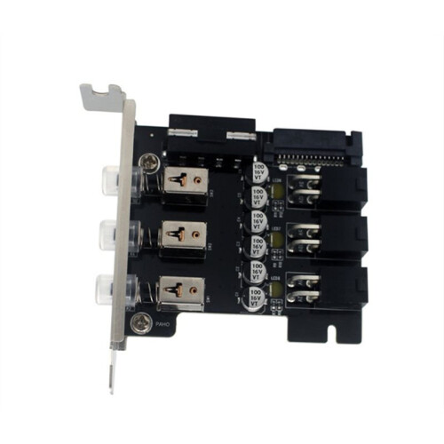 Power Saving Controller 4Pin for  Hard Drive PCI Expansion Card LED Backlit Numbered Intelligent Management System 1