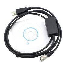 Cabo de Download de Dados USB de 6 Pinos Hirose para Conexão de Estação Total Kolida Gowin South Top-Con Sokk-Ia