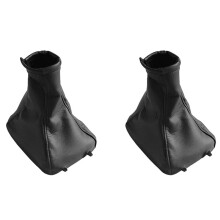 2X Car Shift Boot Shift Dust Cover Gear Shift Cover for Astra II G Zafira A 1998-2010 6