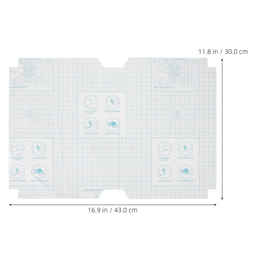 Film Couverture Livre Clair ABS Protection Durable École 1