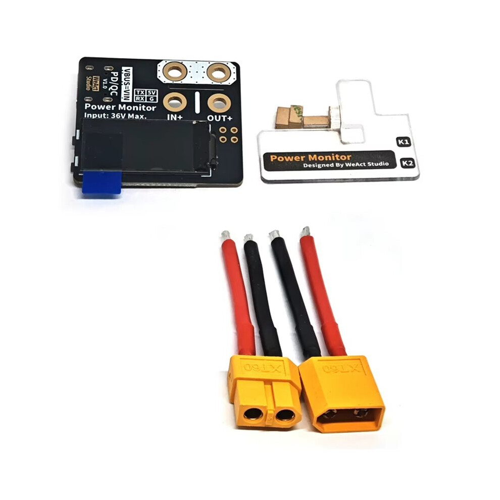 New Power Monitor Voltage Current Meter 36V 10A Uart Pd Qc 6033505447531
