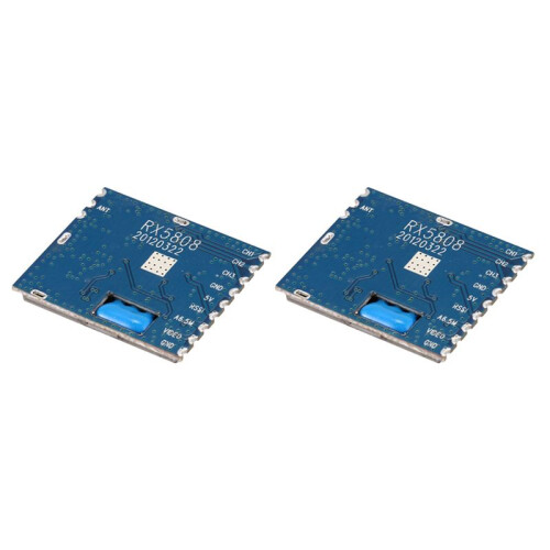 2Pcs FPV 5.8G Wireless  Audio Video Receiver Module RX5808 for FPV System RC Helicopter