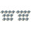 RP2040-Zero Microcontroller Development Board for Raspberry Pi RP2040 Dual-Core Cortex M0+ Processor 2MB Flash 20Pcs 1