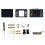 1.54 Inch LCD with Case for Raspberry Pi Zero 2W Gaming Hood Pi0 Gaming Kit Speaker Charging for Raspberry Pi Zero 2W 1