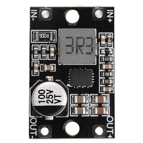 - Automatic Buck Boost Converter Module 3-20V to 5V Step  Down Lithium Battery Power Supply Module