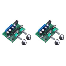 2X 2.1-Kanaals Klasse D HiFi-Versterkerbord 25W + 6W + 6W Geluidsversterkervolumeregeling voor Luidspreker, Subwoofer, Thuisbioscoop
