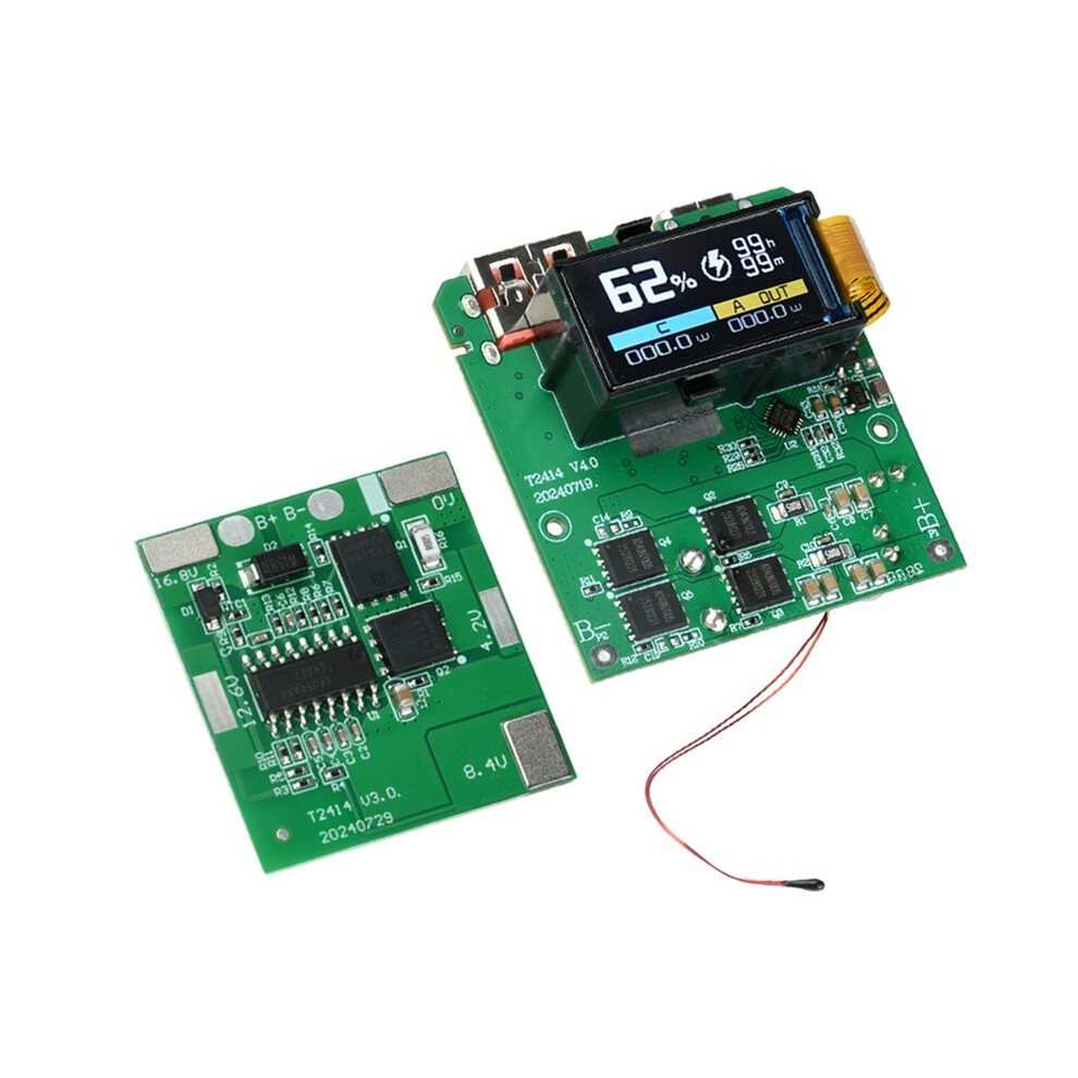 100W Fast Charging Module Pd Qc Power Bank Mainboard With Tft Color Display,Diy Module For Pd3.0 Qc4.0 Power Bank Repair 4713278308483