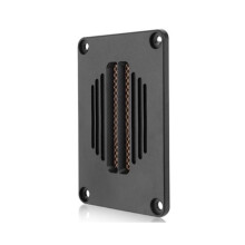 Tweeter Neumático de Alta Frecuencia con Correa de Aluminio Cuadrada, Altavoz de Alta Potencia para Audio de Coche.