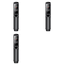 3X Berührungsloser Alkoholtester, Hochpräzisions-Alkoholtester mit Großem HD-Bildschirm, LED-Leuchtanzeige, Taschenlampenfunktion