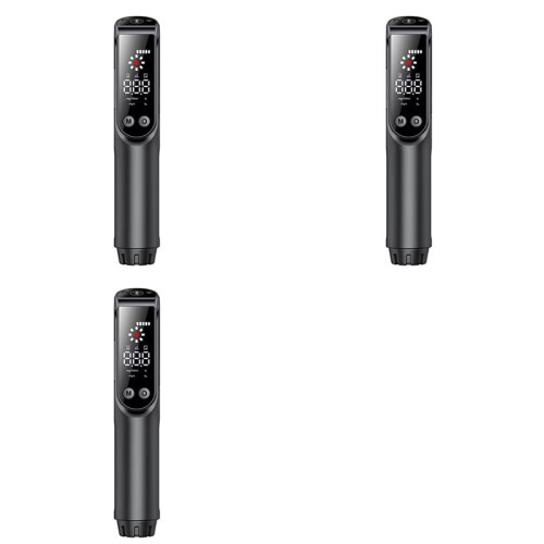 3X Non-Contact Alcohol Tester, High-Precision Breathalyzer with HD Large Screen, LED Light Indicator