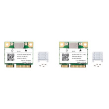 2X Dual Band Pcie RTL8822CE 1200Mbps WiFi Card 5.1 Wireless Adapter 802.11ac for Laptop/PC Wind 10/11