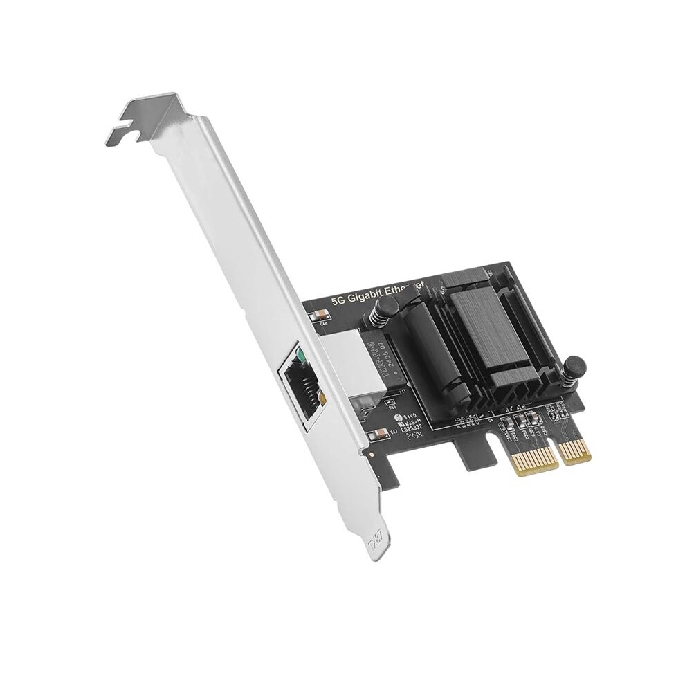 5G Pcie Network Adapter, Rtl8126 5G/2.5G/1G/100Mbps Ethernet Card Rj45 Lan Controller 4711524396833