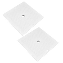 2X Tampas de Escumadeira de Piscina Confiabilidade FiltraçãO Eficaz Fácil de Instalar Cobertura de Escumadeira Quadrada para Drenagem de Spa de