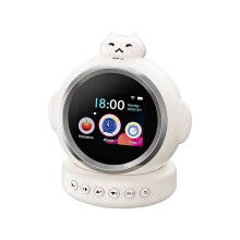 KI-Lautsprecher, WLAN, Sprachassistent, HD-Touchscreen-Display, Uhr, Hi-Fi-Stereo, Multifunktionsgerät mit TF-Karte und RGB-Nachtlicht