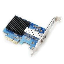 Tarjeta de Red Ethernet 10G PCI-e 4.0 4X con Chip SFP+ RTL8127, Tarjeta de Red Gigabit Ethernet PCI Express para PC