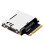 Reader High Speed SSD Riser Board CFExpress Type A to M.2 NVMe Adapter for PC M-Key 1
