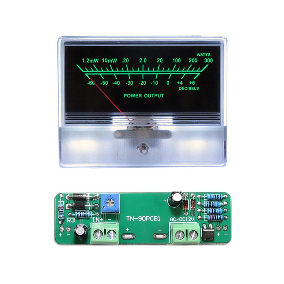 Vu Level Meter Stereo Preamp Tube Amplifier Board Indicator Db Preamp Audio Power Meter With Driver Backlit Pointer B 6033075673453
