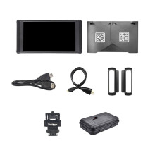 Portkeys PT6 5.2" Touch Screen 4K Camera Field Monitor with Real- Live Streaming Stretch Legs Mount HDR LUT Preview