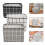 3Pcs Foldable Cloth Storage Basket Assorted Colors Multi-Use Organizer 5