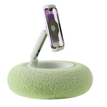 Plush Ornament, Phone Stand, Snack Bowl, 360 Adjustable Phone Stand, Suitable for Smartphones and Tablets. A