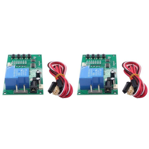 2X Four Digits Timer Control Board for Coin Acceptor Massage Chair Water Arcade Vending Washing Machine Game