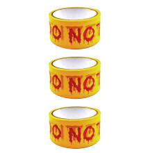 Halloween Decorations Caution Tape,Do Not Enter Scary Caution Tape Roll Outdoor Spooky DIY Decorative Accessory 3Pcs