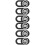 6 Pcs Camera Cover Slide Blocker Webcam Sticker 5