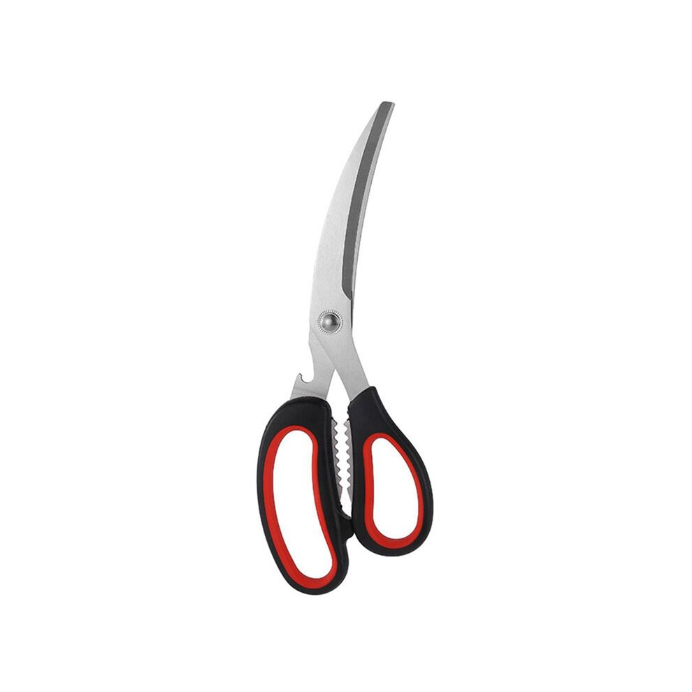 Bend Blade Kitchen Scissors Korean Stainless Steel Barbecue Scissors Steak Kitchen Scissors Kitchen Tool 6031685433177