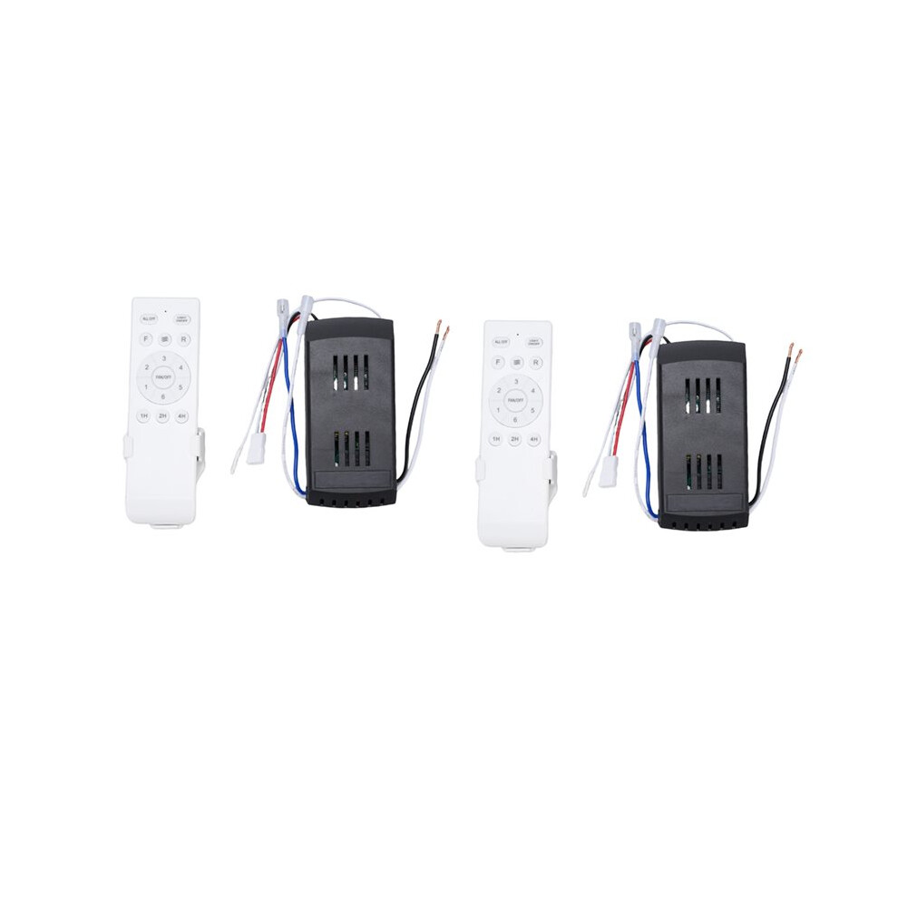 1 Set Ceiling Fan Remote Control Kit With Receiver, 6-Speed Long Distance Timer, Universal Replacement For Ceiling Fans 6032318055582