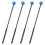 2 Pairs Professional Tongue Drum Mallets Marimba Sticks 11