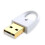 USB  5.0 Adapter Wireless for PC Windows 7/8/10/11  Receiver & Transmitter for Speaker Earbuds White 1