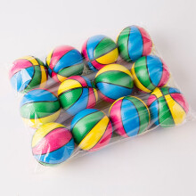 12Pcs Bunte Handbasketball-ÜBungs-Weicher Elastischer Stressabbau--Kind-Kleiner -Spielzeug-Erwachsenes Massage-Spielzeug