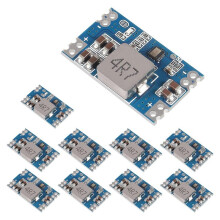 Lot de 10  Convertisseurs CC-CC Abaisseurs 5 A, Régulateur de Tension Buck, Alimentation Stabilisée pour Diverses Applications 12 V