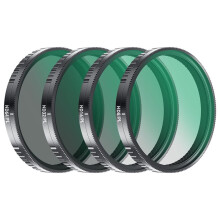 ND/PL Combo Filter Set for Osmo Action 6 - Snap- ND8/PL to ND64/PL, Secure Anti-Slip, for Video in Changing Light